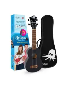 Ukelele Soprano Octopus UK-205BKS Negro 2