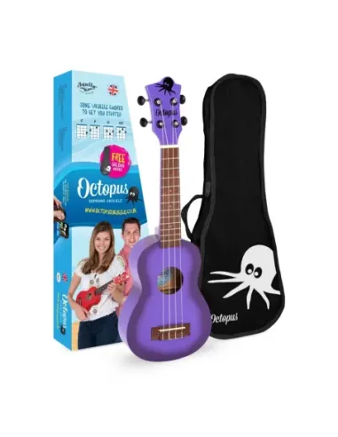 Ukelele Soprano Octopus UK-205PUB Purpura Burst