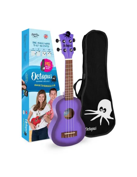 Ukelele Soprano Octopus UK-205PUB Purpura Burst