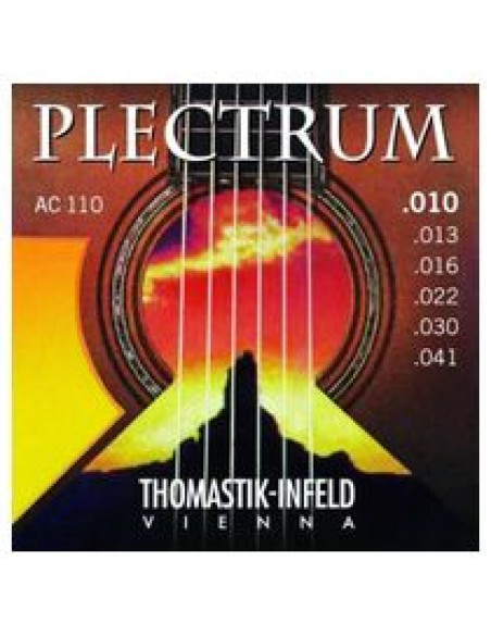 Juego Acústica Thomastik Plectrum AC-110 10-41