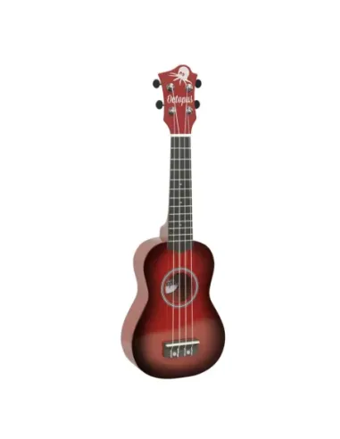 Ukelele Soprano Octopus UK-205RDB Rojo Burst