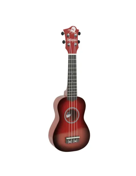 Ukelele Soprano Octopus UK-205RDB Rojo Burst