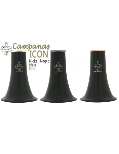 Campana Clarinete Buffet Crampon ICON F34075AU Bb/A Chapado Oro