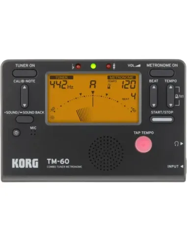 Metrónomo Afinador Korg TM-70T