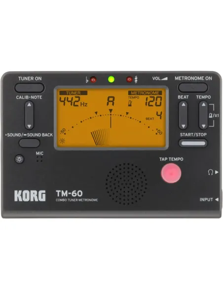 Metrónomo Afinador Korg TM-70T