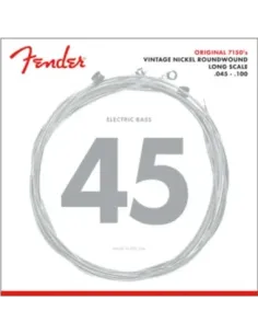Juego Cuerdas Bajo Eléctrico Fender 7150-ML Original 045-100 2