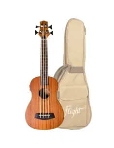 Ukelele Bajo Flight DUBS Electrificado 2