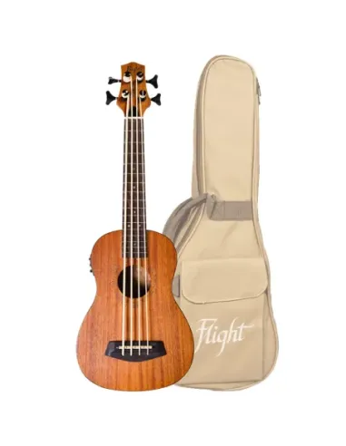 Ukelele Bajo Flight DUBS Electrificado