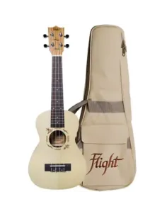 Ukelele Concert Flight DUC-325 Designer Zebrano 2