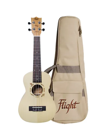 Ukelele Concert Flight DUC-325 Designer Zebrano