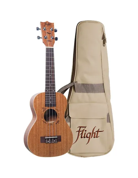 Ukelele Concert Flight DUC-323 Designer Caoba