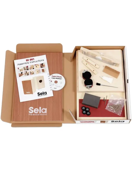 Kit montaje Cajón Flamenco Sela (SE-001)