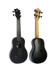 Ukelele Soprano Flight TUS-35BK Travel Negro 2