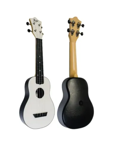 Ukelele Soprano Flight TUS-35WH Travel Blanco