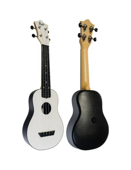 Ukelele Soprano Flight TUS-35WH Travel Blanco