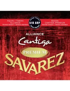 Juego Savarez Alliance Cantiga Premium Roja Clasica 510-ARP 2
