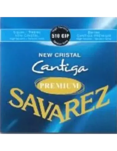 Juego Savarez New Crystal Cantiga Premium Azul Clasica 510-CJP