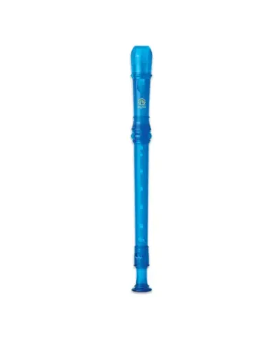 Flauta Dulce Soprano Digitación Barroca Angel ASRB-251BL Plástico Azu