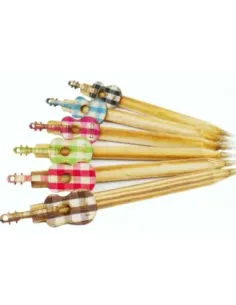 Pack 24 Bolígrafos Guitarra Agifty B-1045M Madera