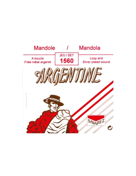 Juego Savarez Mandola Argentine 1560-L