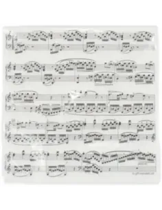 Paquete 20 Servilletas Papel Agifty T-1004 Partituras