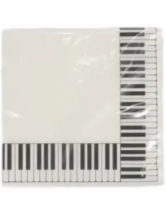 Paquete 20 servilletas Papel Teclas Agifty T-1005