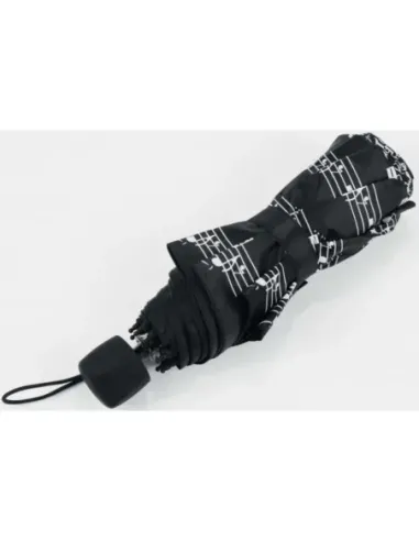 Mini Paraguas Notas Agifty U-2000 Negro
