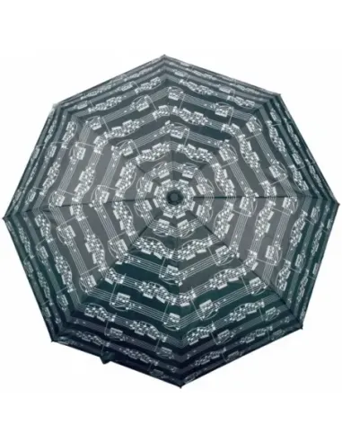 Mini Paraguas Notas Agifty U-2000 Negro