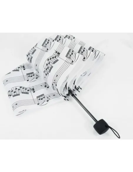 Mini Paraguas Notas Agifty U-2001 Blanco