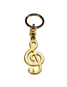 Llavero Clave de Sol Oro 18K 350467