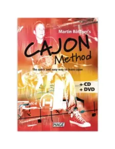 Método Cajón Flamenco Martin Röttger + CD + DVD EH-3767 2