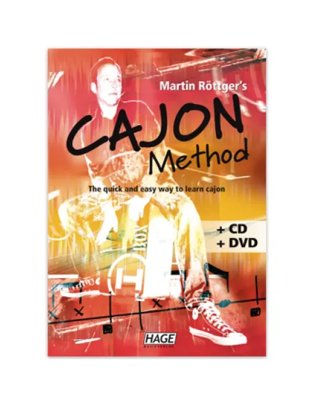 Método Cajón Flamenco Martin Röttger + CD + DVD EH-3767