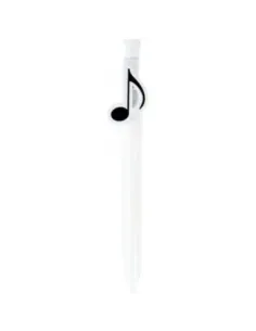 Pack 24 Bolígrafos Nota Musical Agifty B-1007 Blancos