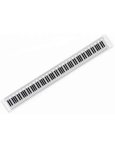 Regla 30 cm transparente teclado Agifty R-1026