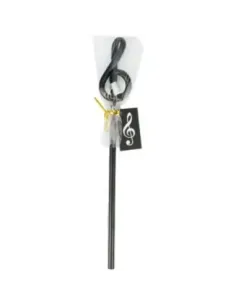 Lápiz Clave De Sol Agifty B-1023 Negro