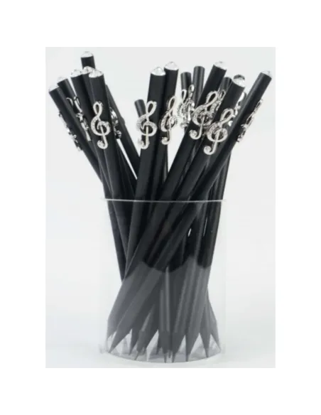 Lápiz Clave De Sol Plateada Agifty B-1111