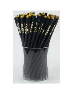 Lápiz Clave De Sol Dorada En Relieve Agifty B-1112