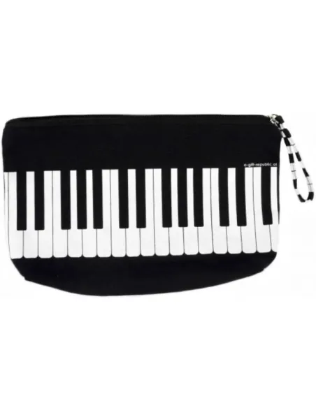 Estuche Multiusos Agifty B-3018 Negro Teclas Piano