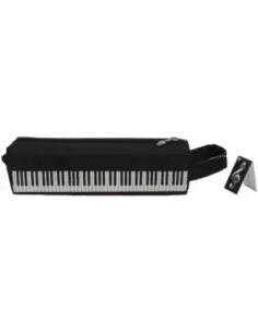 Estuche Escolar Teclado Agifty P-1027 Negro