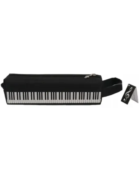 Estuche Escolar Teclado Agifty P-1027 Negro
