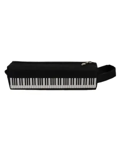 Estuche Escolar Teclado Agifty P-1027 Negro
