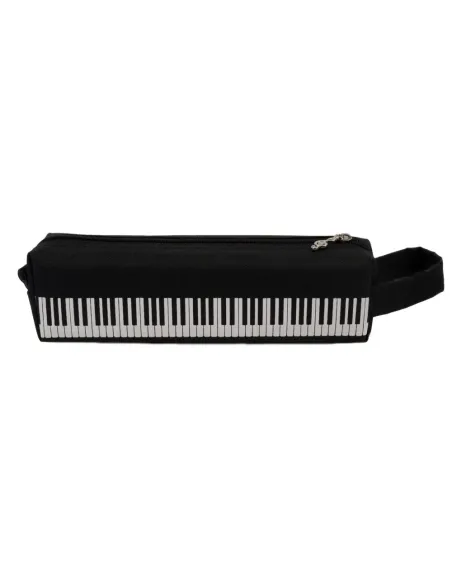 Estuche Escolar Teclado Agifty P-1027 Negro