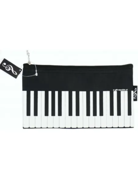 Estuche Escolar Teclado Agifty P-1024 Negro