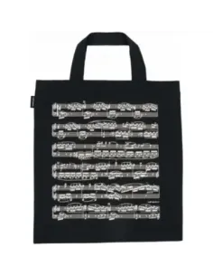 Bolsa Asa Partituras Agifty B-3037 Negra