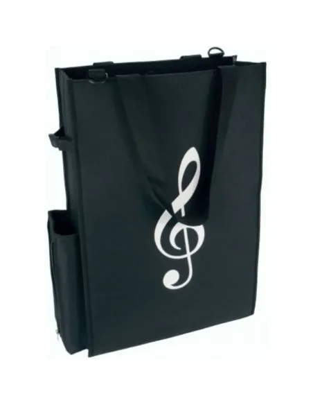 Bolsa Asa Al Hombro Clave de Sol Agifty B-3036 Negra