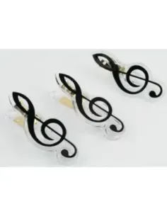 Clip Clave De Sol Agifty C-1064 Negro 7cm