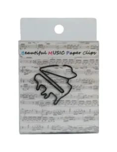 Pack 15 Clips Piano Agifty C-1015 Negro 3,5cm