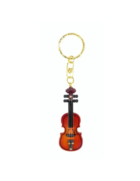 Llavero violín Agifty K-1032 madera