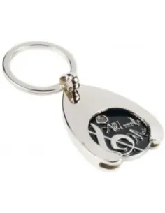 Llavero Porta Moneda Clave de Sol Agifty K-1045