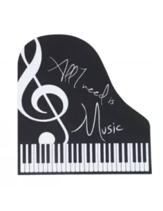 Alfombrilla Ratón Piano Cola Agifty M-6004